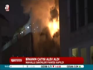 Beşiktaş'ta yangın