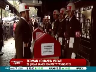 Teoman Koman toprağa verildi