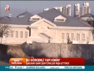 Bir saray da Bursa'ya yapıldı