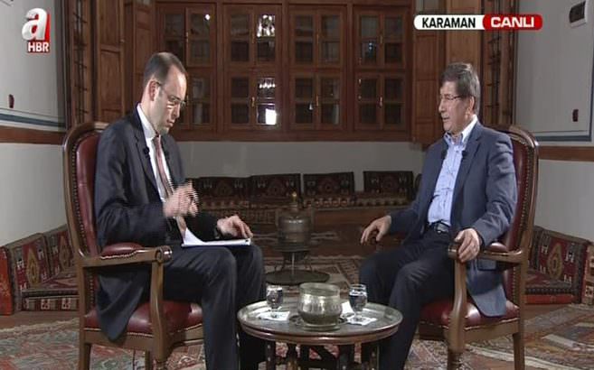 Ahmet Davutoğlu A Haber'in sorularını yanıtladı