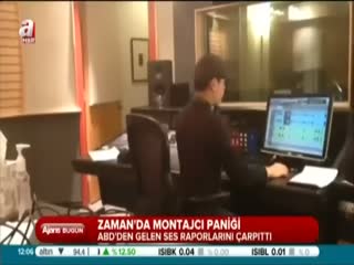 Zaman'da montajcı paniği