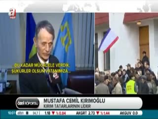 Tatar lider A Haber'e konuştu