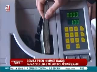Papaz okuluna 2 milyon dolar