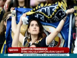 Şampiyon Fenerbahçe