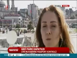 CNN muhabiri Ivan Watson'a canlı yayında müdahale