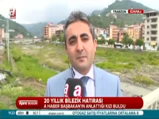 İşte Başbakan'a bilezik veren kız!