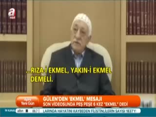 Gülen'den 2. beddua videosu