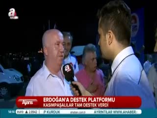 Erdoğan'a destek platformu