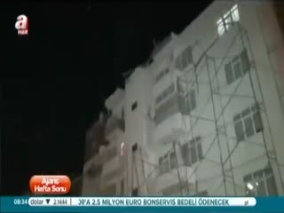 Hortum ve rüzgar korkuttu