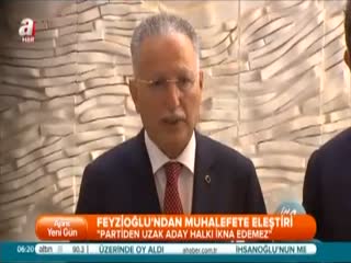 Feyzioğlu'ndan muhalefete eleştiri