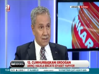 Arınç: Yeni genel başkan 1 yıl denenmeli
