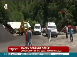 Maden ocağında göçük