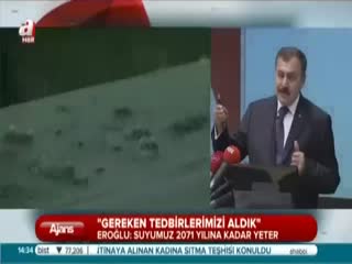 ''Suyumuz 2071'e kadar yeter''