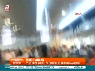 Feribotta 'panik' anları