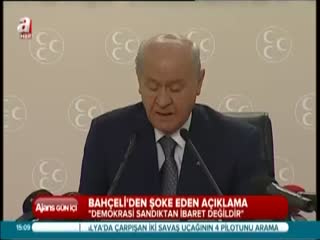 Bahçeli seçmeni 'edepsiz' diye nitelendirdi