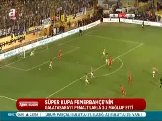 Süper Kupa'da zafer Fenerbahçe'nin