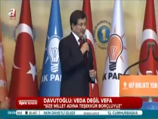 Veda değil vefa