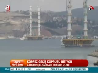 Körfez Geçiş Köprüsü bitiyor