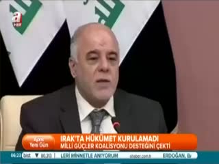 Irak'ta hükümet kurulamadı