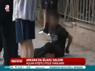 Polise silahlı saldırı