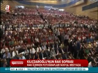 Kılıçdaroğlu'nun rakı sofrası