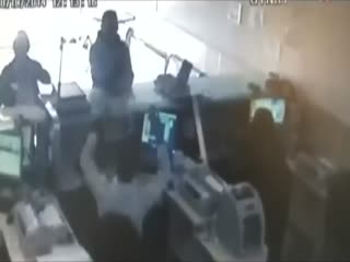 Postane soygunu güvenlik kamerasında