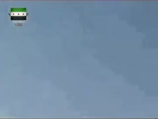 Suriye savaş uçağının vurulduğu an