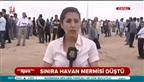Sınıra havan mermisi düştü