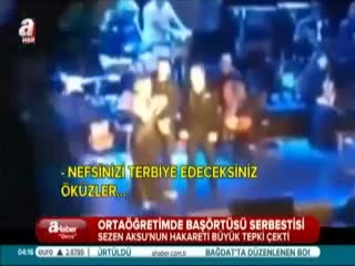 Sezen Aksu'dan 'başörtüsü' hakareti