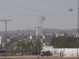 Havan topu mermisi böyle düştü