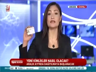 "Yeni kimlik aralık'ta verilecek"