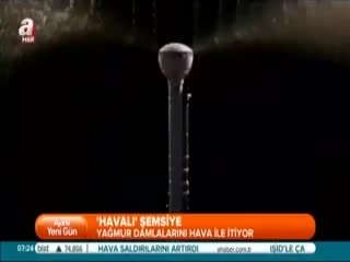 'Havalı' şemsiye