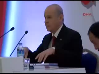 Bahçeli‘den mikrofon tepkisi!