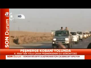 Peşmerge yola çıktı işte ilk görüntüler