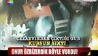 Onur Özbizerdik korumayı böyle vurmuş