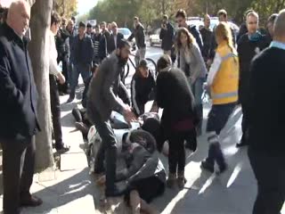 İlk müdahaleyi kadın yüzbaşı yaptı