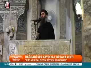 Bağdadi ortaya çıktı