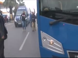 Alaattin Çakıcı’ya meşaleli, konfetili karşılama