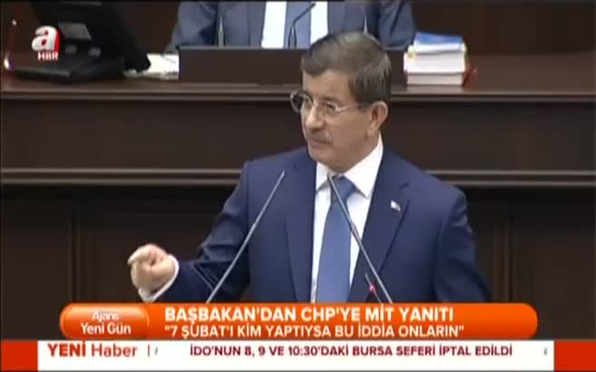 Başbakan'dan CHP'ye MİT yanıtı