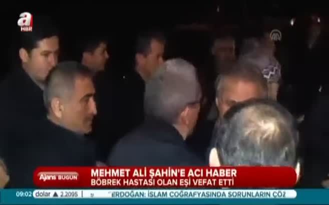 Mehmet Ali Şahin'in acı günü