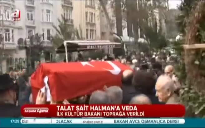 Halman son yolculuğuna uğurlandı