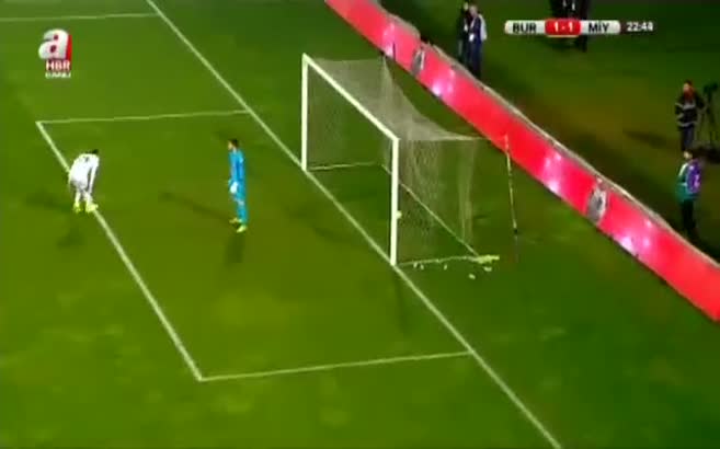 Bursaspor: 1 - Mersin İ.Yurdu: 1