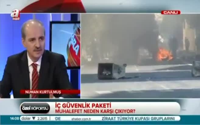 Numan Kurtulmuş: Sokak değil, barış dilini kullanın