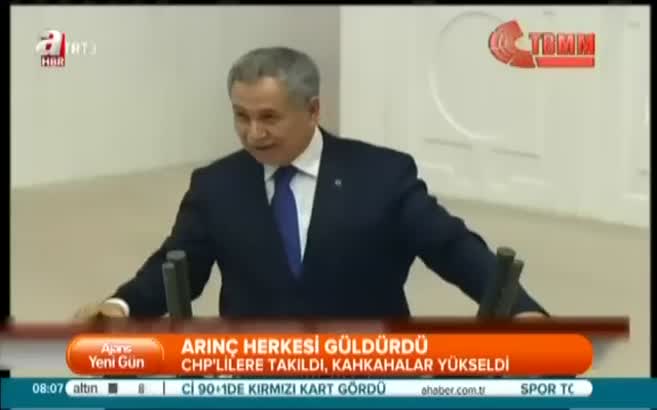 TBMM'de kahkaha sesleri