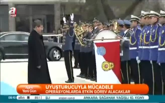 Narkotimler göreve başladı