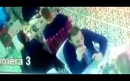 Caner Erkin’in bayılma anı kamerada