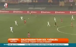 Galatasaray’dan gol yağmuru