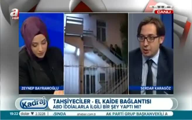 Serdar Karagöz: Tahşiyeciler'in El Kaideyle ilişkisi yoktur