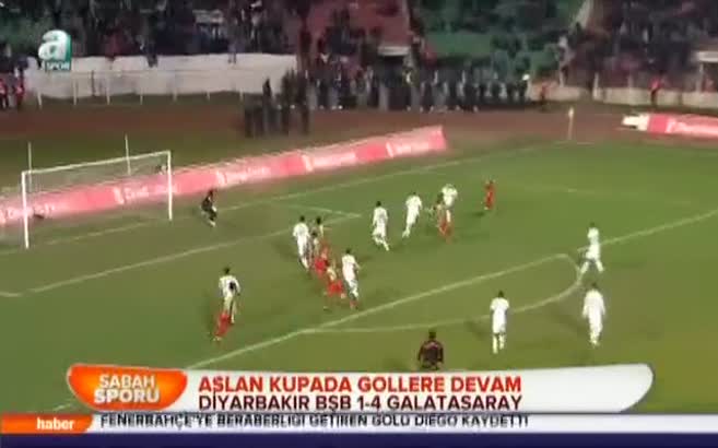 Diyarbakır BŞB - Galatasaray özeti