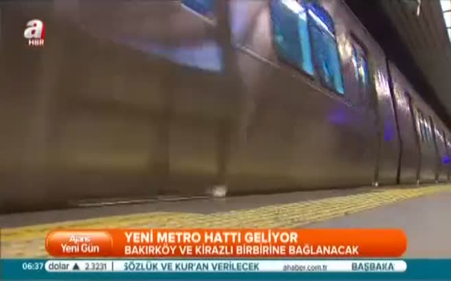 Yeni metro hattı geliyor